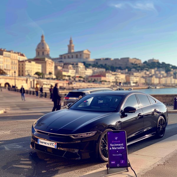 Réservez facilement votre VTC à Marseille